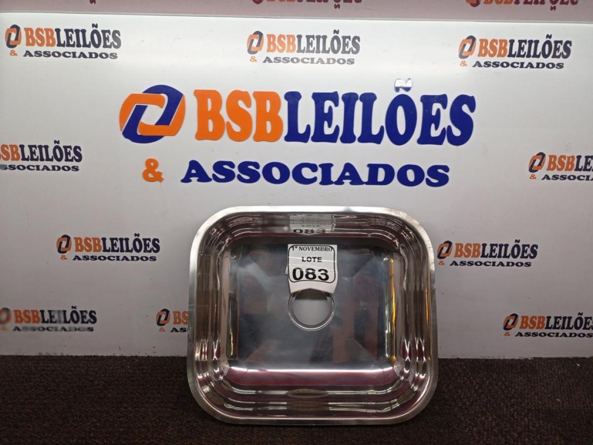 01 CUBA INOX N1 AÇO 430 3.1/2 46X30X14 FABRINOX . (NOVA) (NO ESTADO) ATENÇÃO! FAZER A VISITAÇÃO ANTES DE ARREMATAR, NÃO SABEMOS SE FUNCIONA. LEILÃO NÃO TEM GARANTIA E NEM DEVOLUÇÃO, SUJEITO A POSSÍVEIS AVARIAS VISÍVEIS/OCULTAS E/OU AUSÊNCIA DE COMPONENTES.