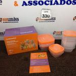 01 CONJUNTO DE POTES DE PLÁSTICO C/ 12 UNIDADES (NOVO). (NO ESTADO) ATENÇÃO! FAZER A VISITAÇÃO ANTES DE ARREMATAR, NÃO SABEMOS SE FUNCIONA. LEILÃO NÃO TEM GARANTIA E NEM DEVOLUÇÃO, SUJEITO A POSSÍVEIS AVARIAS VISÍVEIS/OCULTAS E/OU AUSÊNCIA DE COMPONENTES.